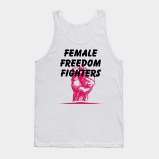 female freedom fighter Tank Top